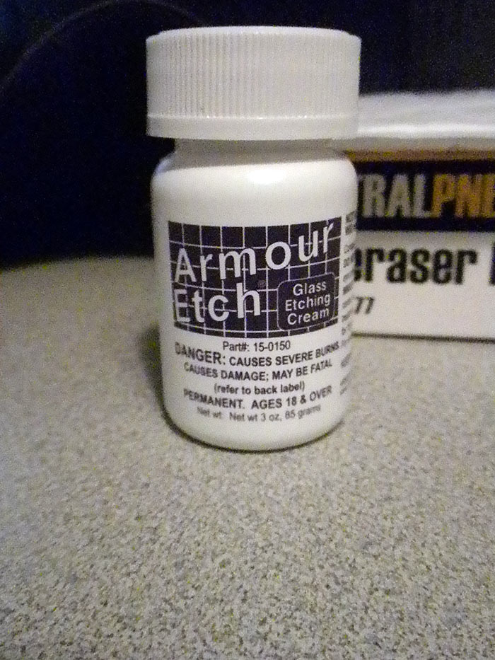 Armour Etch Glass Etching Cream (2.8oz)